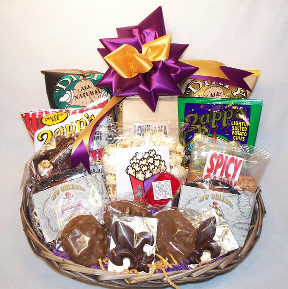 Snacks Galore | Cajun gift baskets | New Orleans gift baskets ...